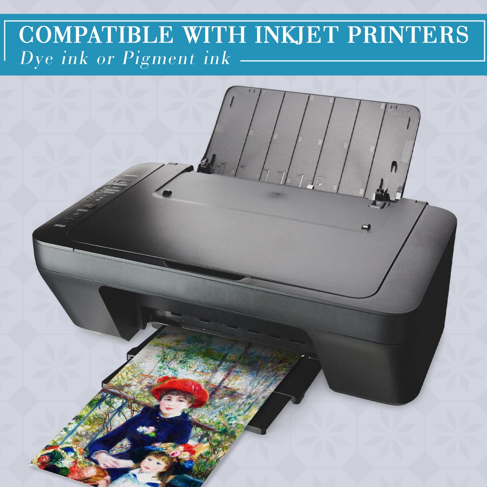 Koala Inkjet Canvas Paper 8.5x11 100% Cotton Matte Photo Paper 350g 22Mil Thick