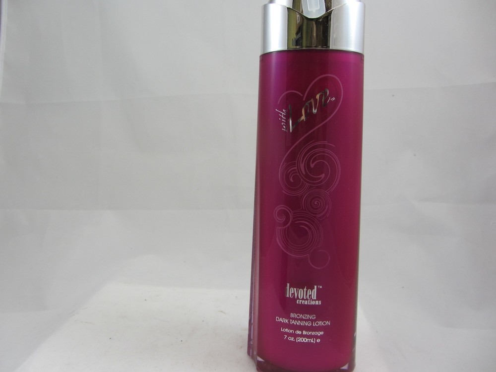 DEVOTED CREATIONS WITH LOVE BRONZING DARK TANNING LOTION