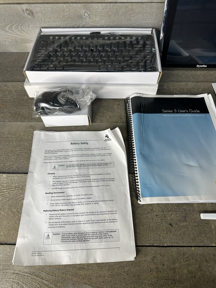 DynaVox Maestro Tablet Speech Communication Device Series 5 SEE DESCRIPTION