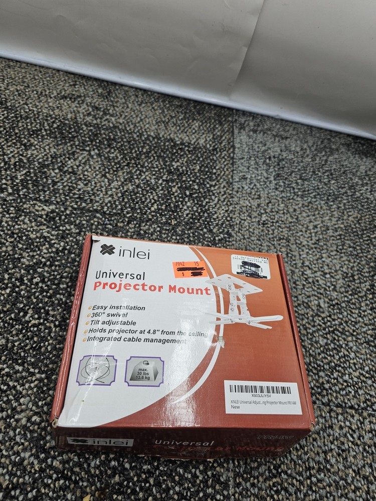 XINLEI PR14W Low Profile Universal Projector Ceiling Mount Multi-Adjustment