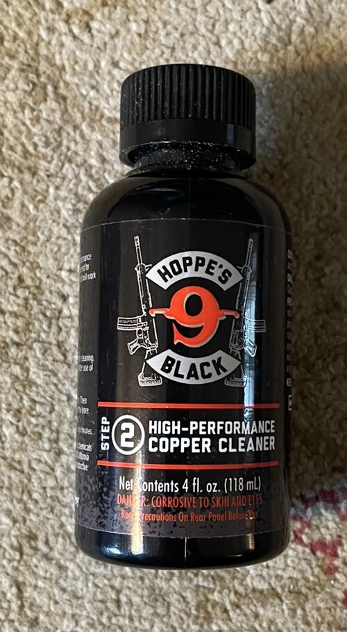 New Hoppe’s Black High Performance Copper Cleaner 4oz Bottle
