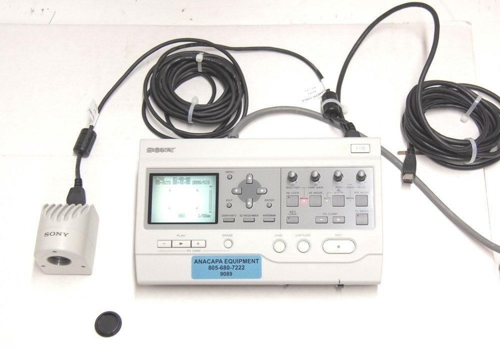 Sony DXC-S500 5 Megapixel Color Digital Camera w/ Controller For Microscope 9089