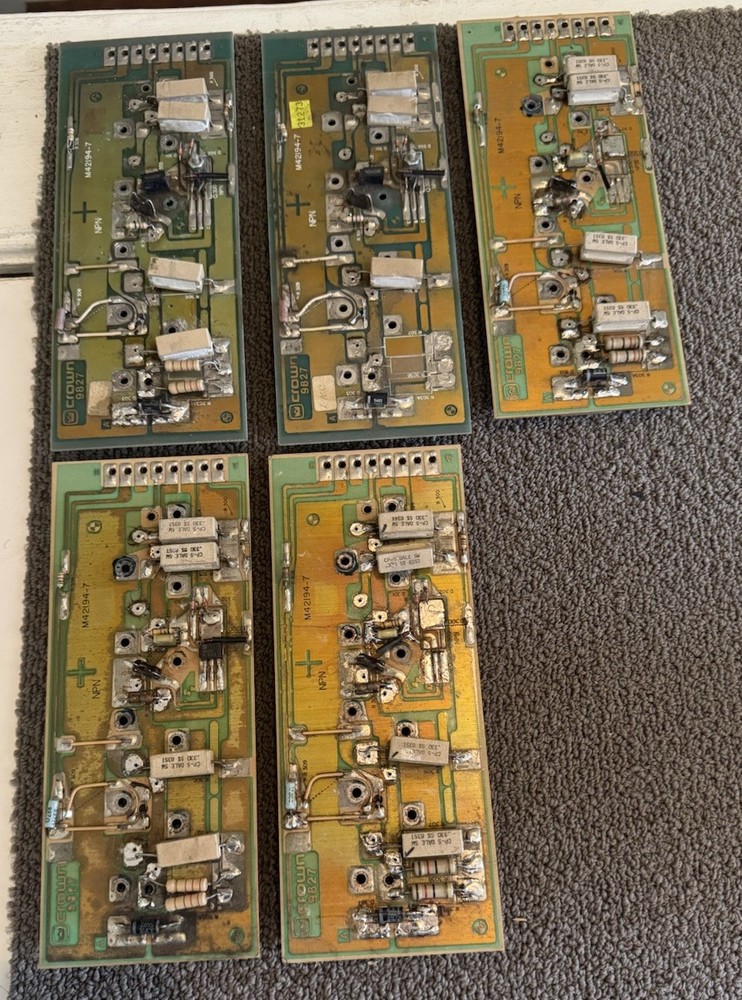 Crown PSA-2 + NPN Output Module Boards