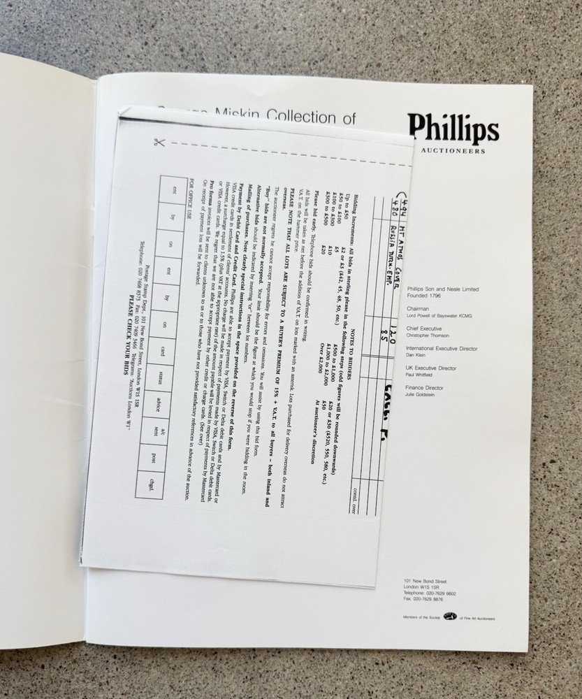 George Miskin Russian Stamps Postal History Phillips Auction Catalog 2000 Tarn