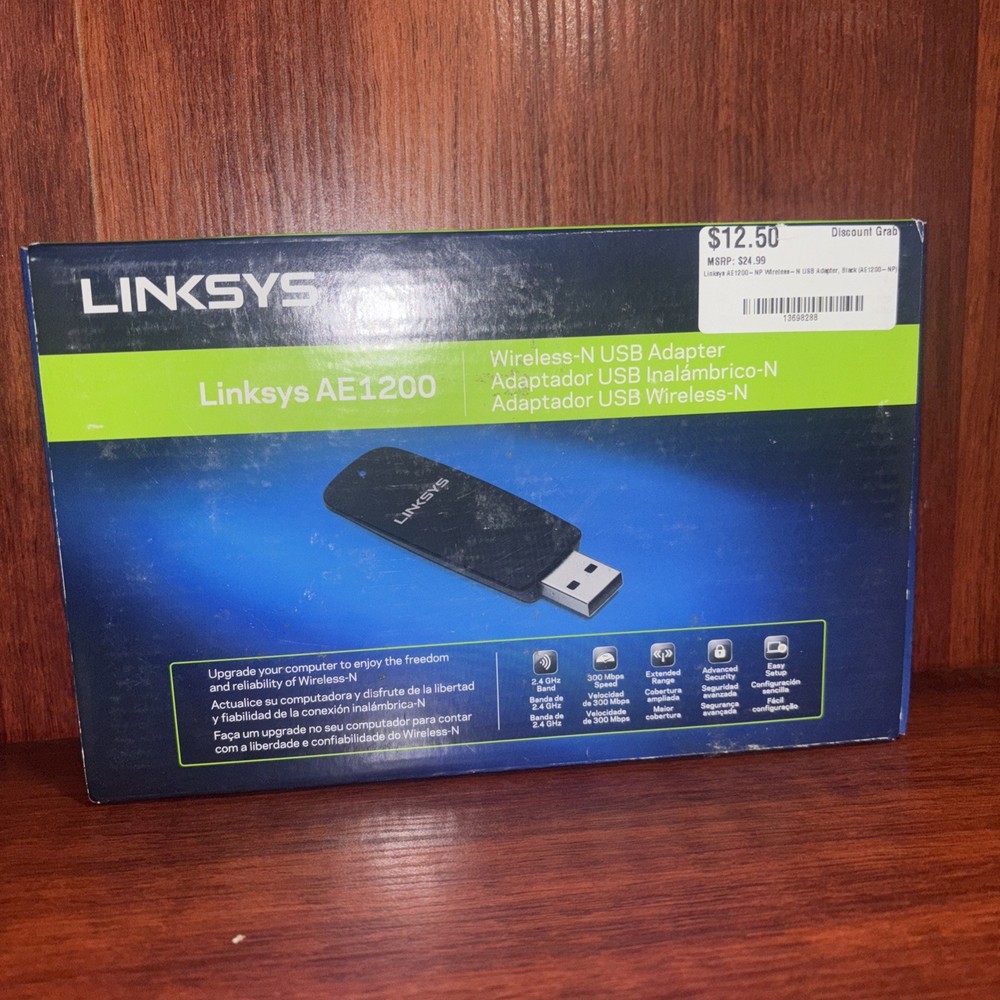 Linksys AE1200 Wireless-N USB Adapter