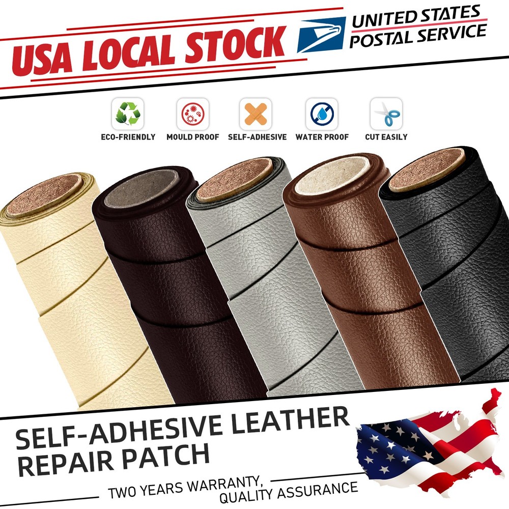 Leather-Repair-Patch Self-Adhesive Leather Refinisher-Cuttable Sofa Repair-Patch