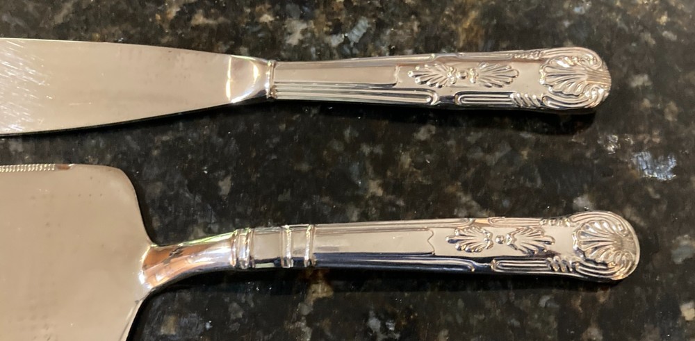 Cake Knife & Server Stainless 2-Piece Set