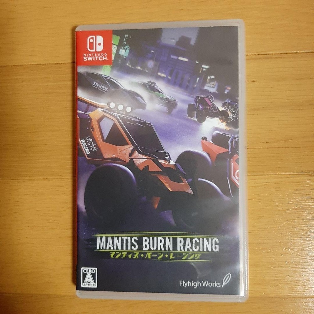 Mantis Burn Racing Nintendo Switch Japanese Version Racing Game Tested JAPAN