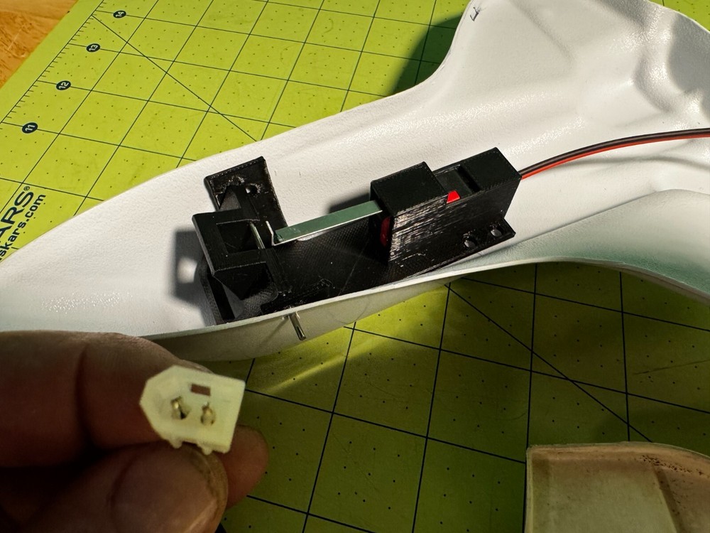 1984 Williams Space Shuttle Pinball Machine Ramp Switch and Plug Assembly