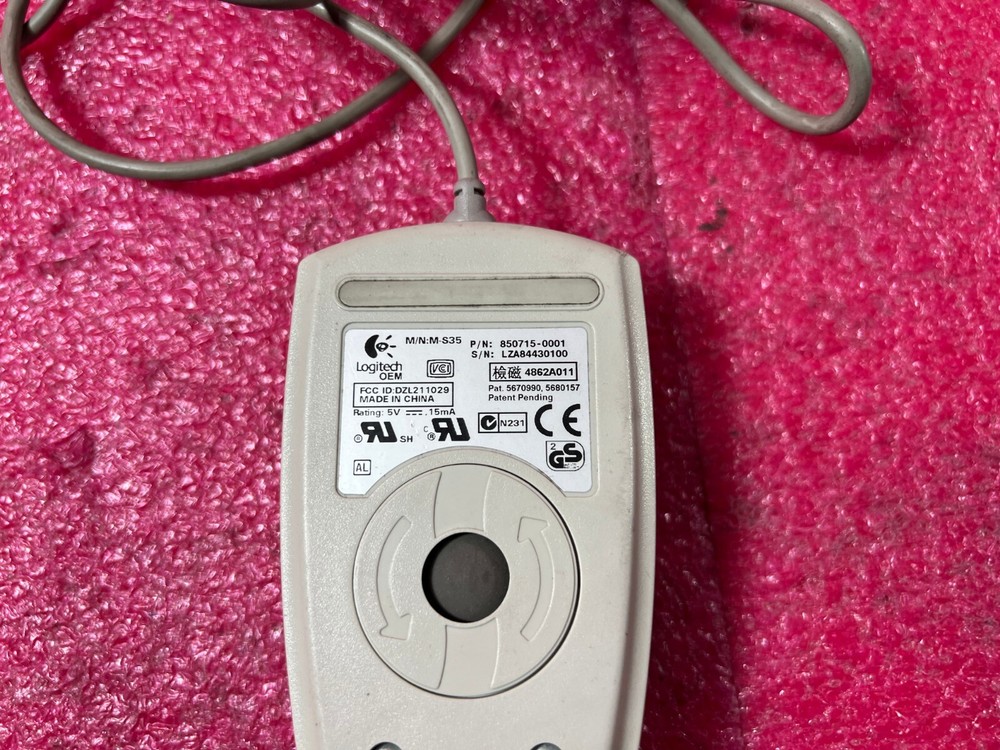 Agilent HP 1670D Deep Memory Logic Analyzer Accessories Logitech 850715-0001