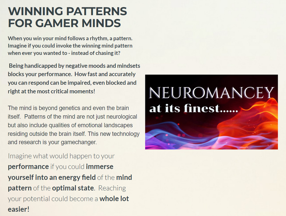 Frequency Emulations simulate Level Up Brain Focus Booster nootropics Gamer