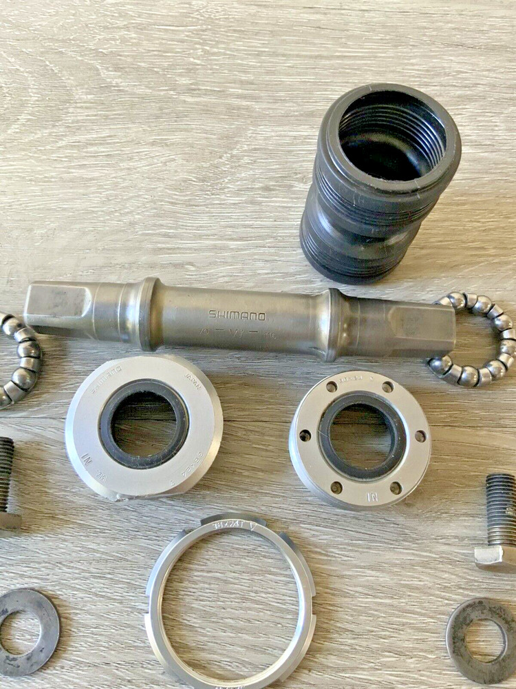 SHIMANO 600 BOTTOM BRACKET ITALIAN THREADED 70-115 MM