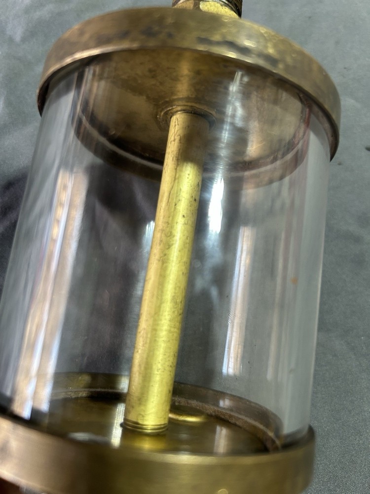 Vintage Brass Machine Oiler Lubricator
