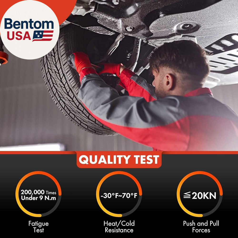 2 X Front Upper Control Arm, with Ball Joint & Bushing, Compatible with Ram 1500