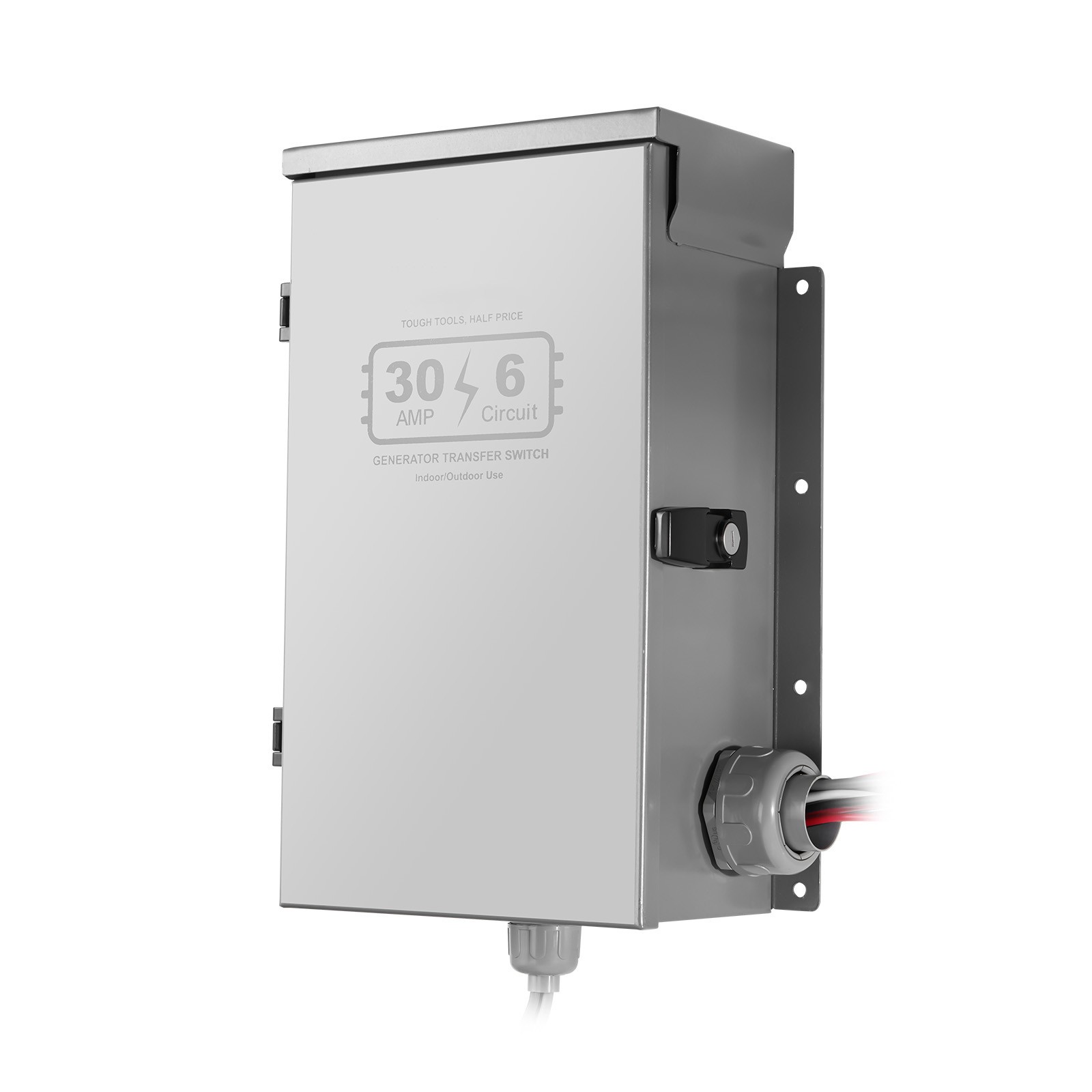 Manual Transfer Switch 30A Generator Transfer Switch Kit NEMA 3R 7500W 120/240V