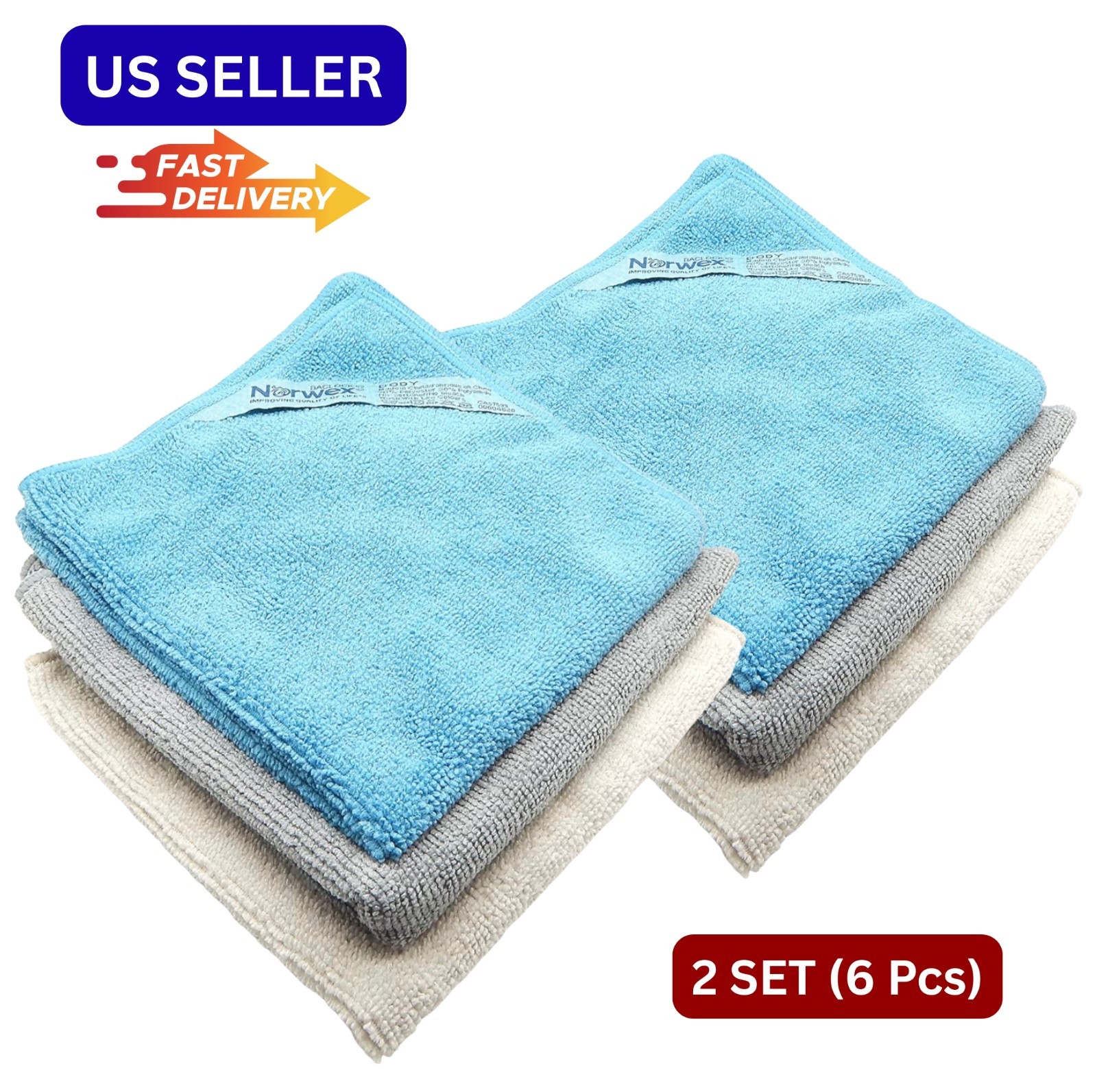 2 SET (6 Pcs) NORWEX Brand Body Pack Coastal 3 Pack FAST FREE SHIPPING