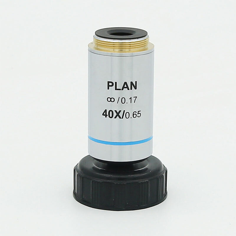 1PC 4X 10X 20X 40X 60X 100X Infinity Plan Objective Lens for Olympus Microscope