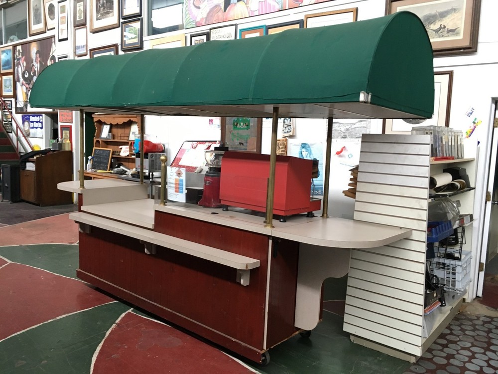 Portable Serving Bar with Sink (machines not included)