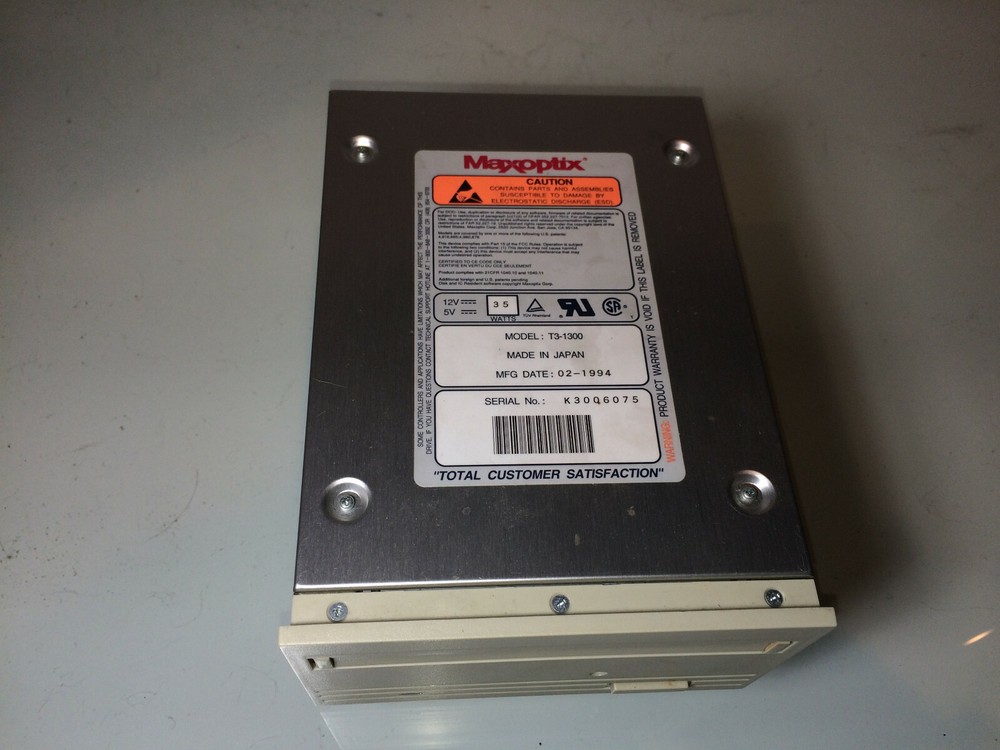 Maxoptix Model T3-1300 Optical Drive Japan