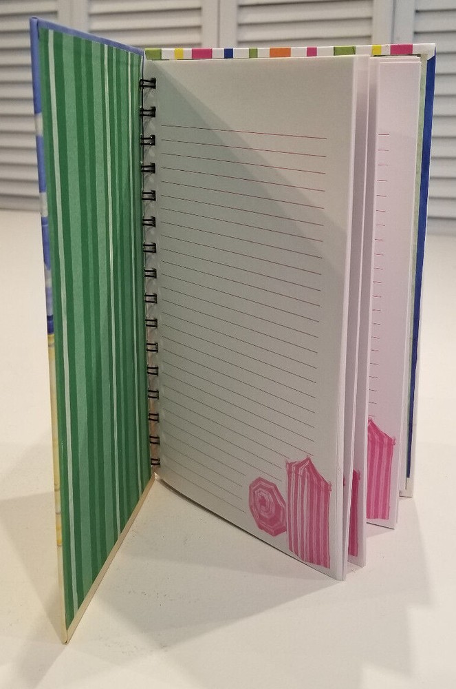Beach Hardcover Writing Journal with Lined Pages - 60 Sheets