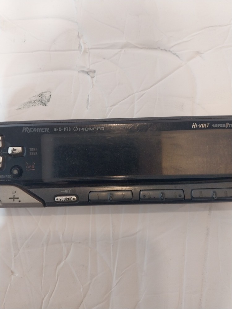 Pioneer Premier Dex P78r Faceplate