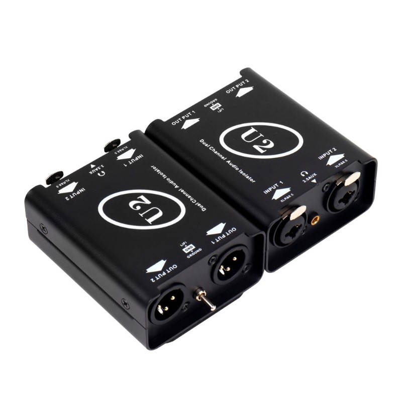 2 Channel 3.5mm Reduce Electrical Interferences Noise During Instrument