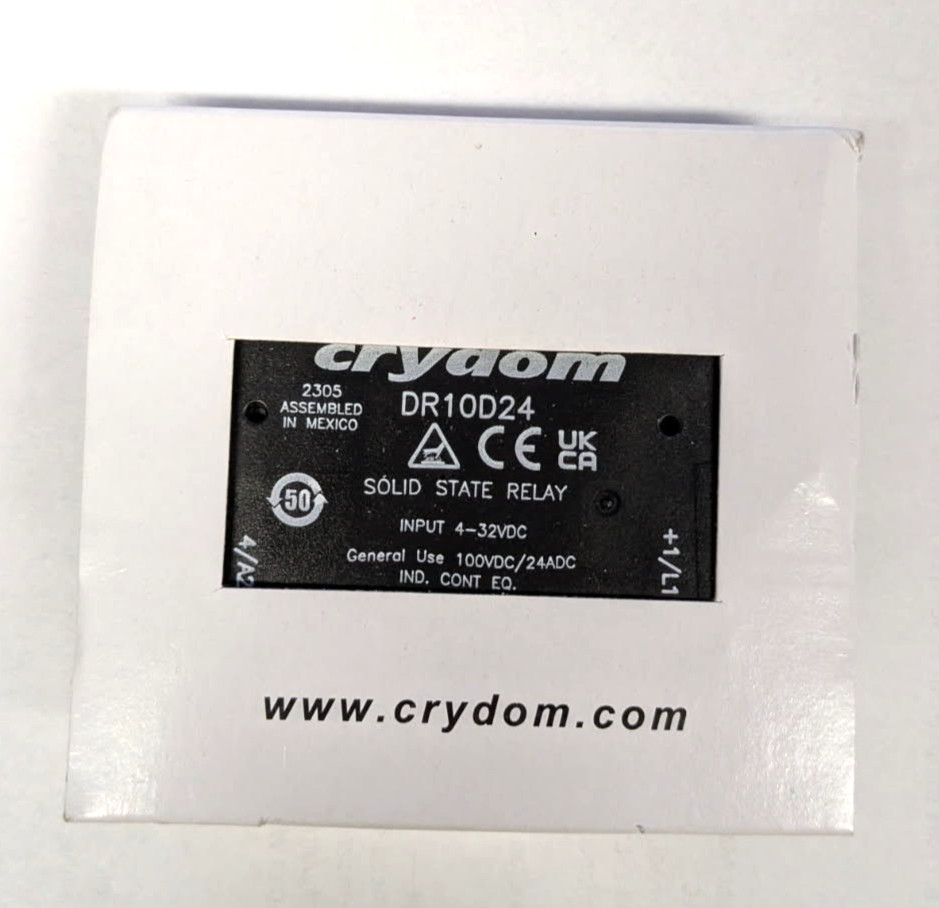 Crydom DR10D24 Solid State Relay 24 Amp