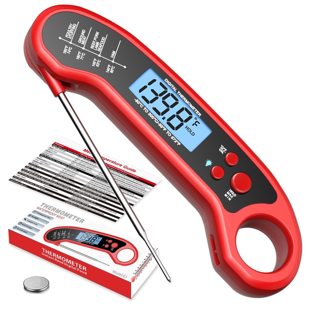 Meat Thermometer Digital, Instant Read for Grill and Gery