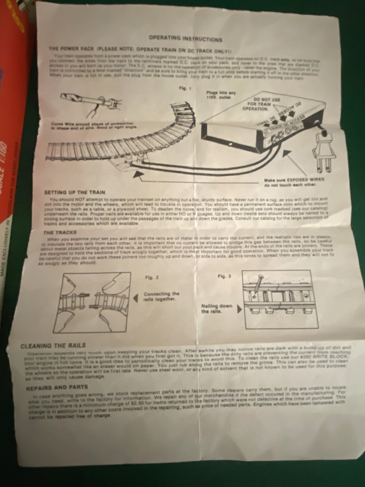 Model Power N Scale "Shifty Sam" Electric Train Set #1180