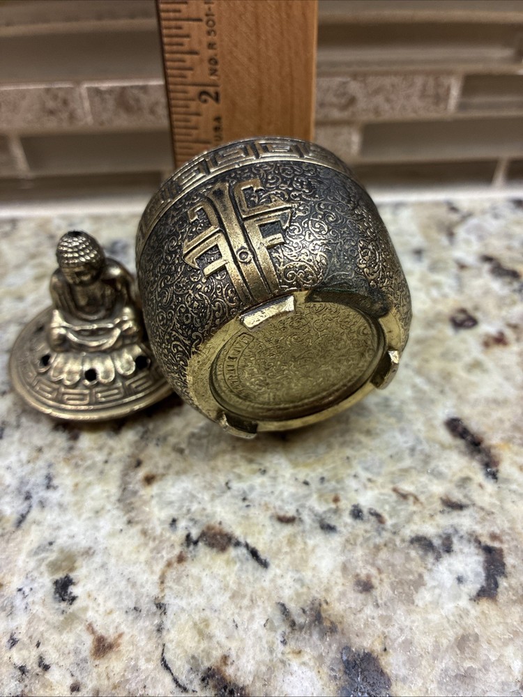 Vintage Budda Incense Burner