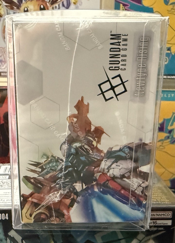 Gundam Booster Box Plastic Protector Cases High Quality Display (4PCS)