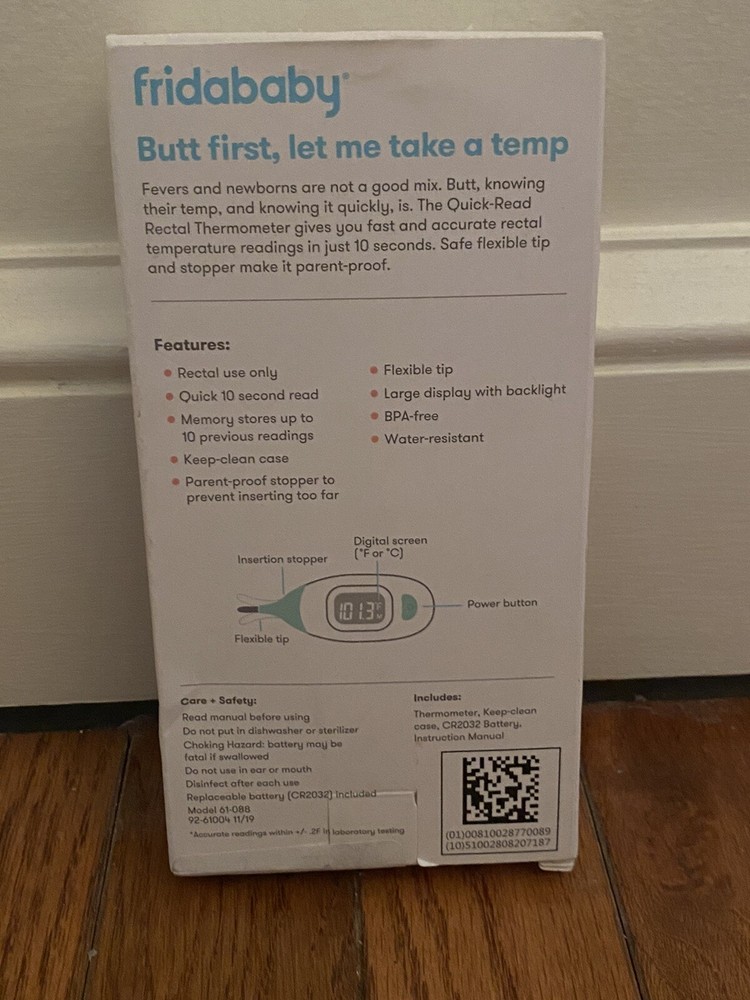 Fridababy Quick-read Baby Rectal Thermometer