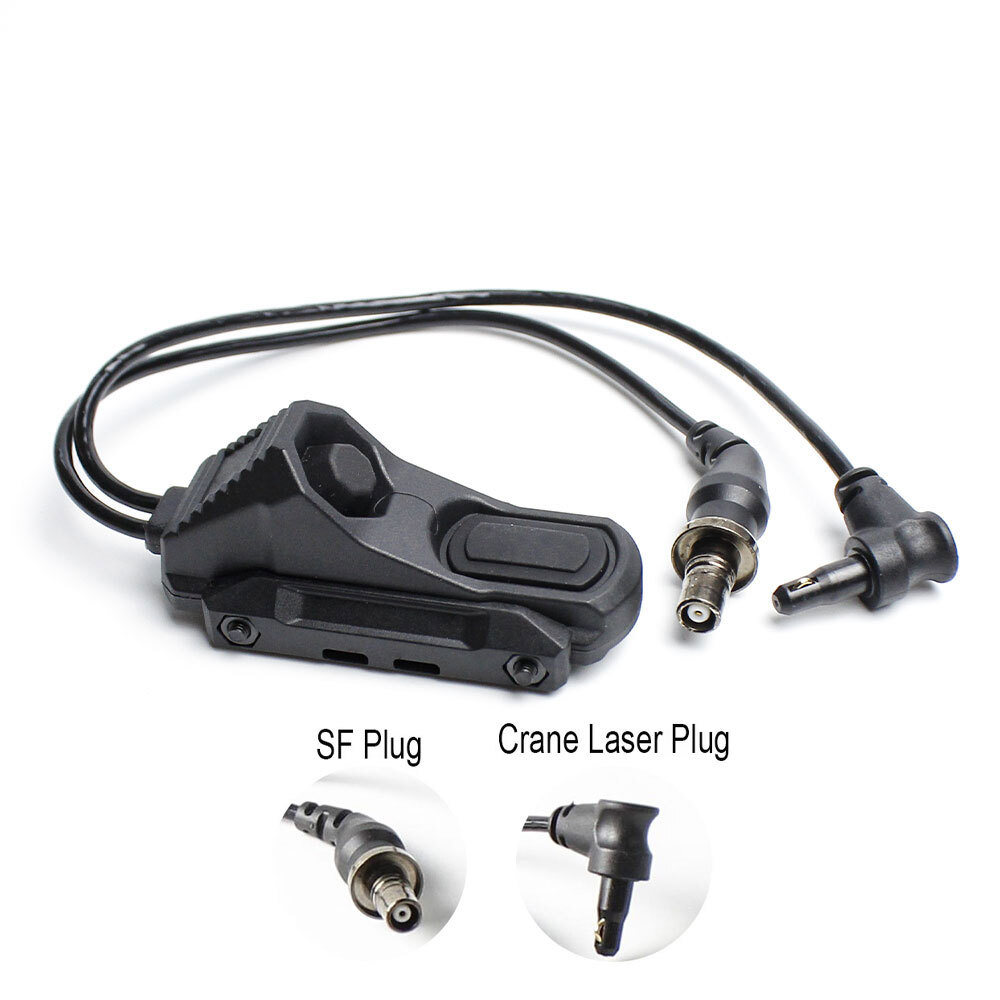 PEQ DBAL Laser Box M600 M300 Flashlight Dual Function Button Switch - SF & Crane