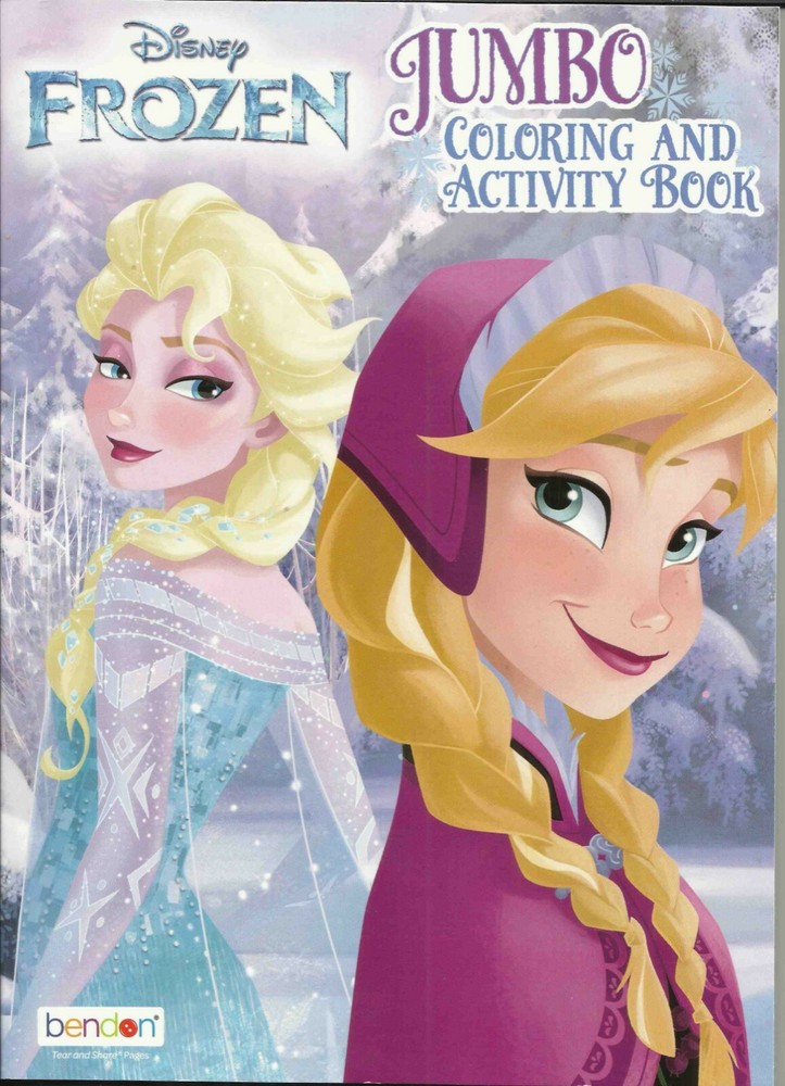Disney's Frozen Coloring Book and Crayons Bundle