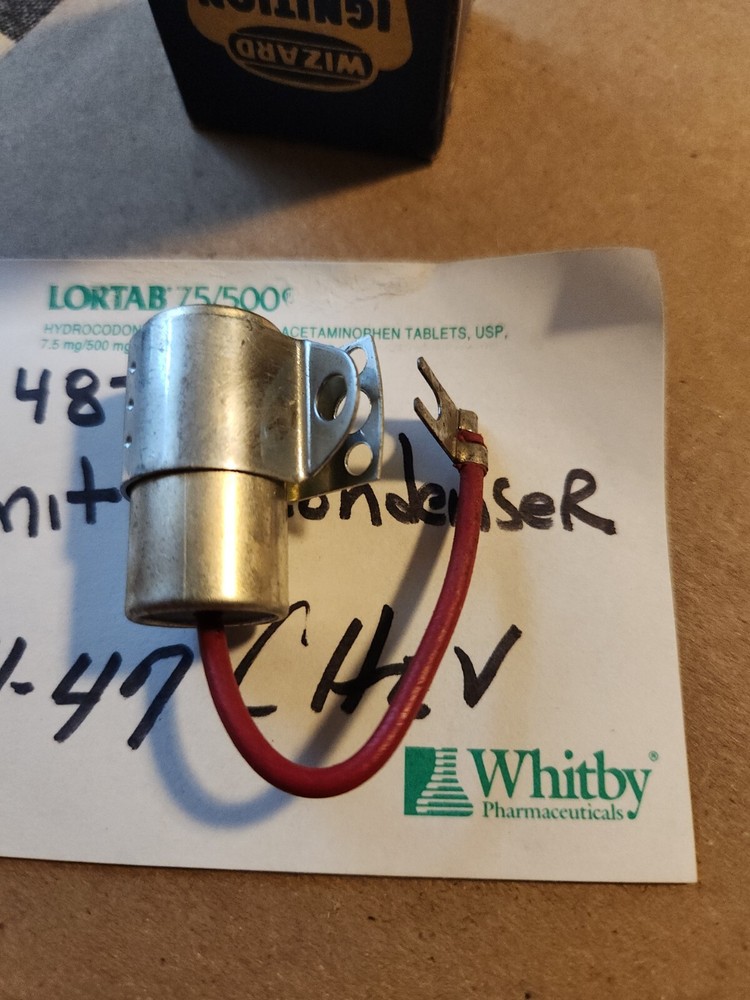 1941-47 Chevrolet Ignition Condenser L-4875