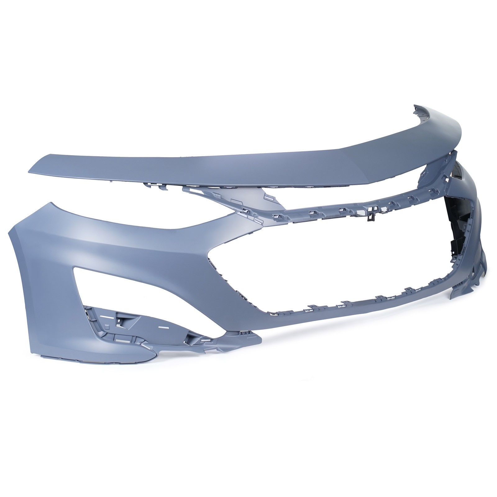 New Primed Front Bumper Cover For 2019 2020 2021 Chevrolet Malibu 84543709 19-21