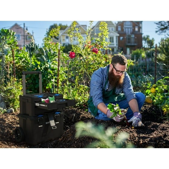 Hart Stack System Two Drawer Unit, Small Tool and Parts Storage, Modular Storage