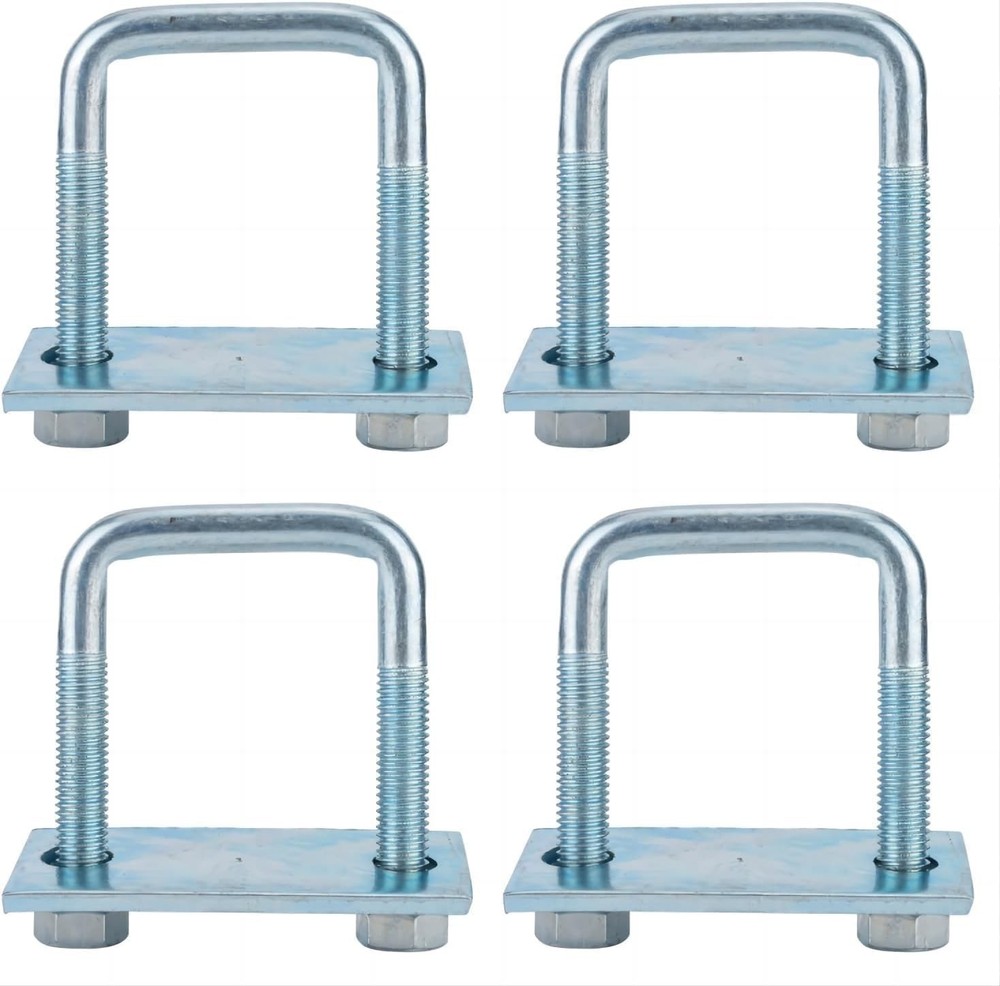 4 pack Leaf Spring Clamp Kit with 3" Leaf Spring Clamps for Truck,Locks Leaf ...
