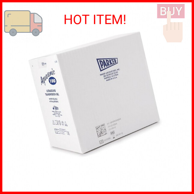 Ultrasound Gel Aquasonic 100 Transmission 1 Liter Squeeze Bottle, Ea, 01-34 (1)