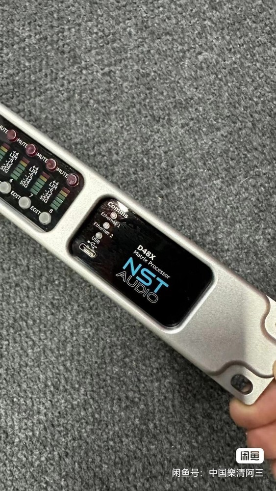 1PC USED NST D48X Audio Processor (DHL/Fedex ) #H837CC YD