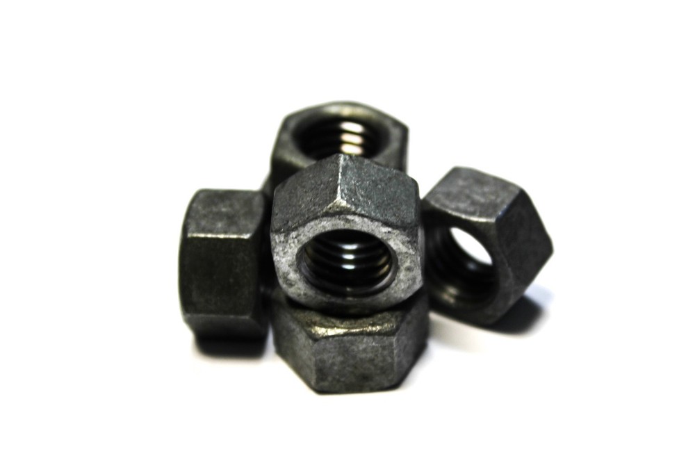 (250) 1/2"-13 Hex Nuts - Grade 2 - Plain