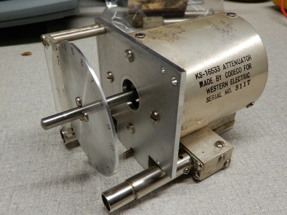 Codeco for Western Electric 0-15 dB Step RF Attenuator - Great Quality KS-16533