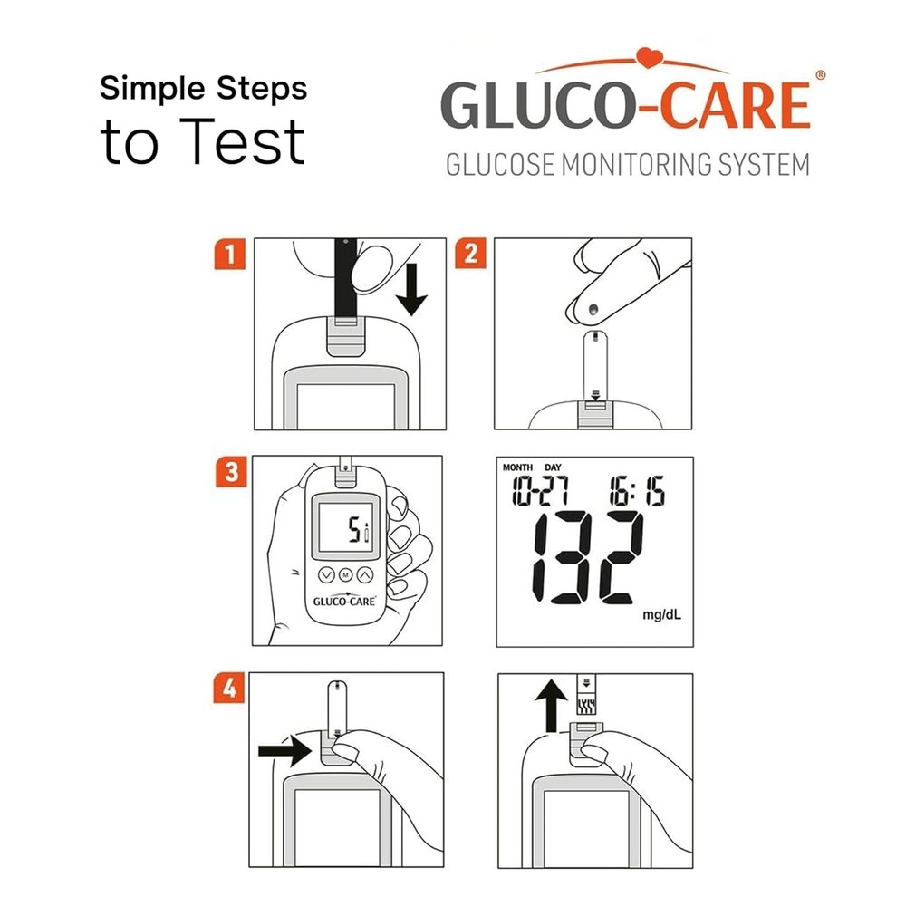 Comprehensive Glucometer Kit: Accurate Readings, 500 Memory & Easy Calibration