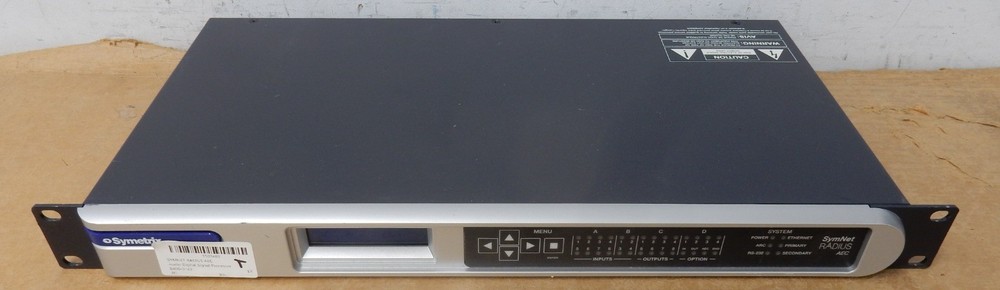 SYMETRIX SYMNET RADIUS AEC Audio Digital Signal Processor - Unit Only