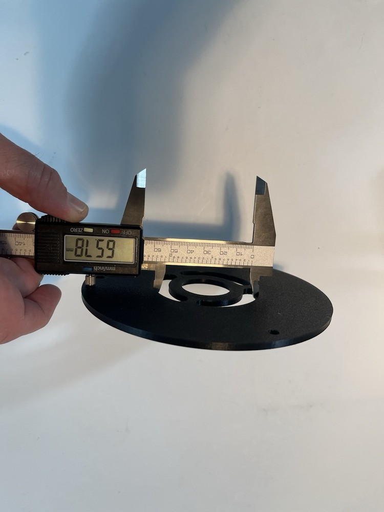 Replacement Base Plate Craftsman Routers 6" Multiple Models