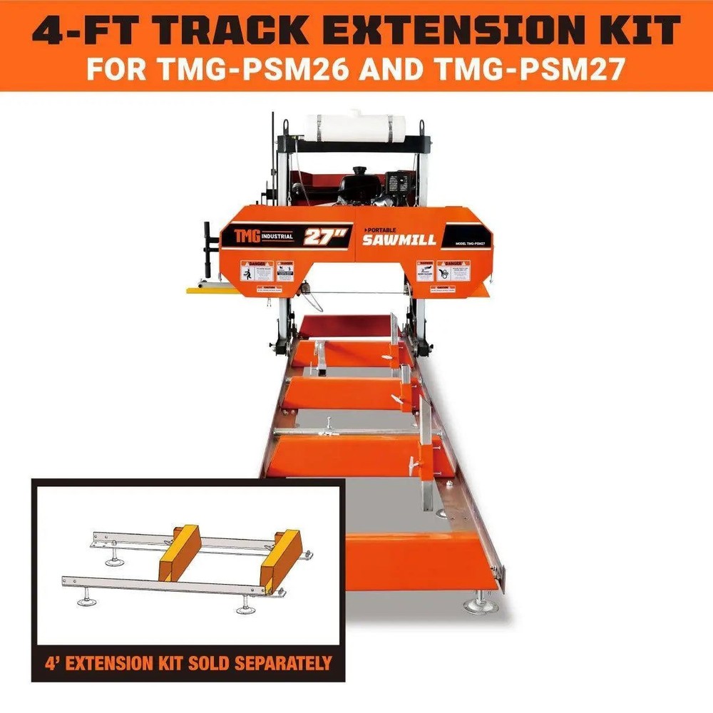 4ft Modular Track Kit for PSM26 PSM27 - Full Functionality Expansion