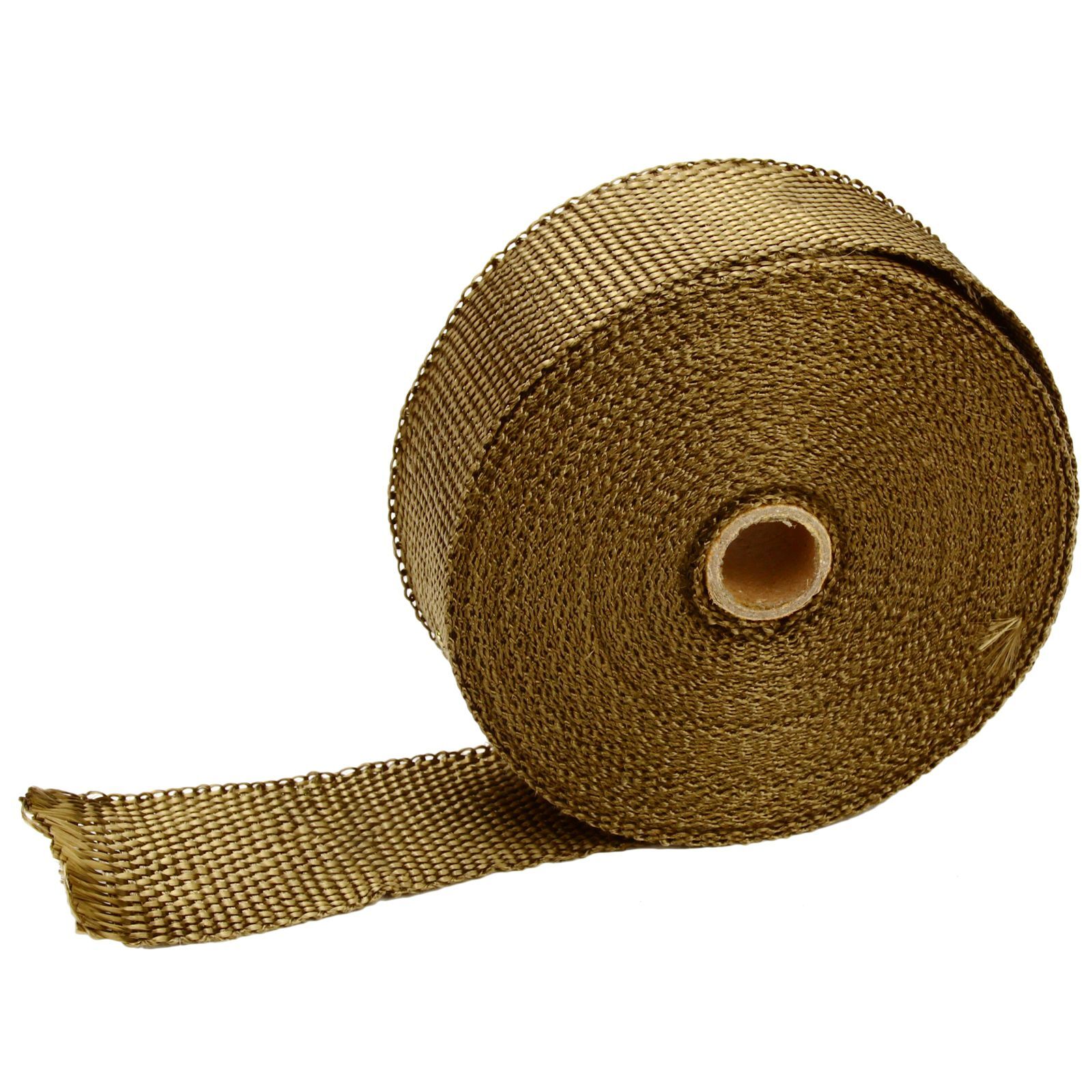 2 Rolls 2"x 50ft Thermal Header Pipe Tape Titanium Lava Exhaust Wrap 20 Ties Kit