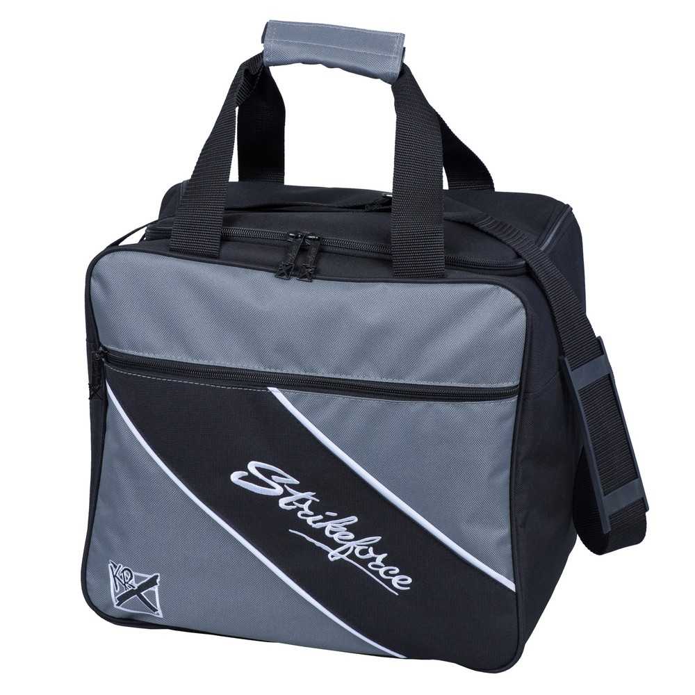 KR Strikeforce Fast Single Black/Charcoal 1 Ball Bowling Bag