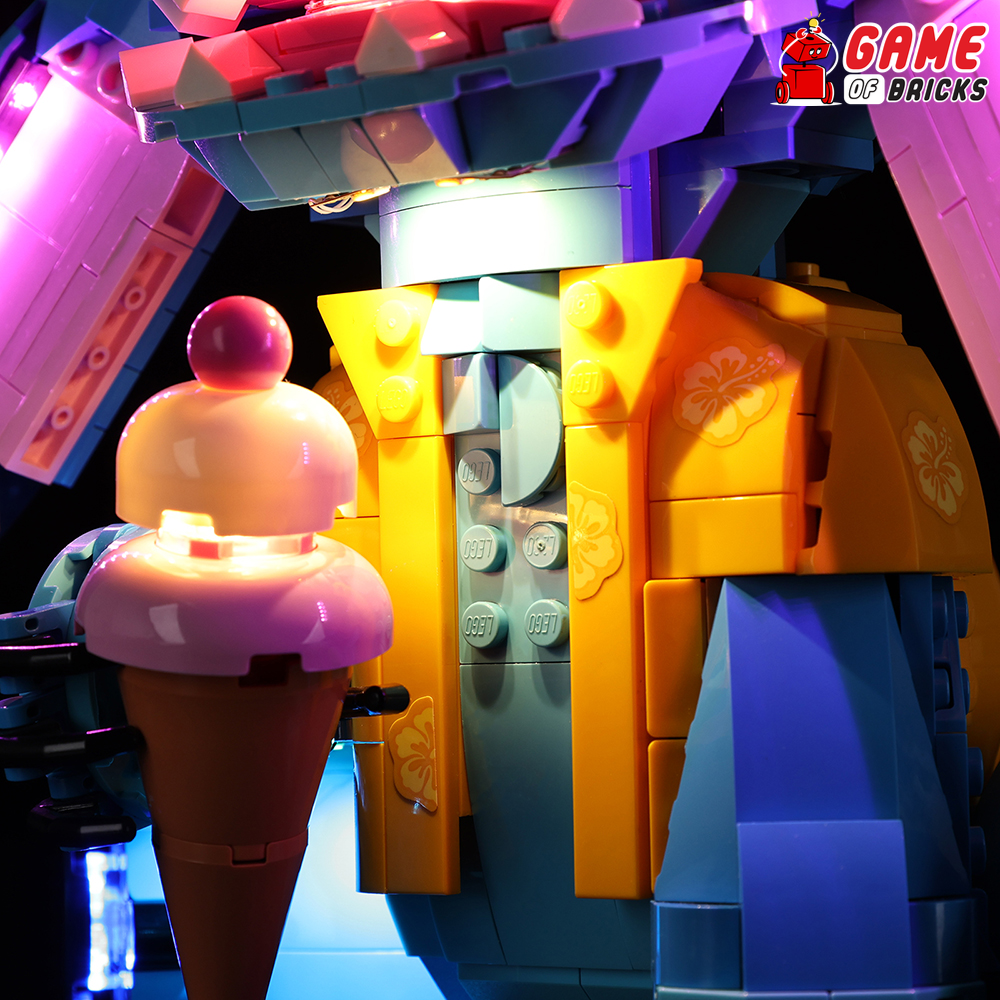 LED Light Kit for Stitch - Compatible with LEGO® 43249