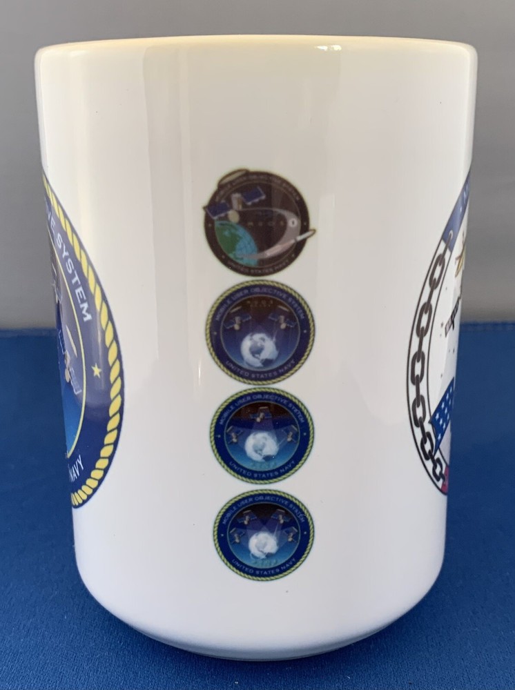US Navy MUOS 5 Launch Mobile User Objective System Satellite Coffee Mug Cup